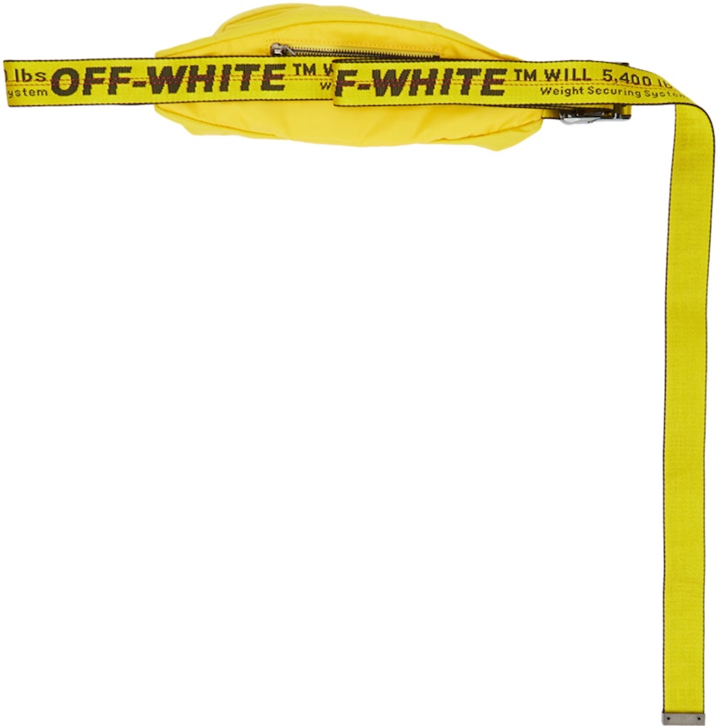 OFF-WHITE Fannypack Nylon Yellow