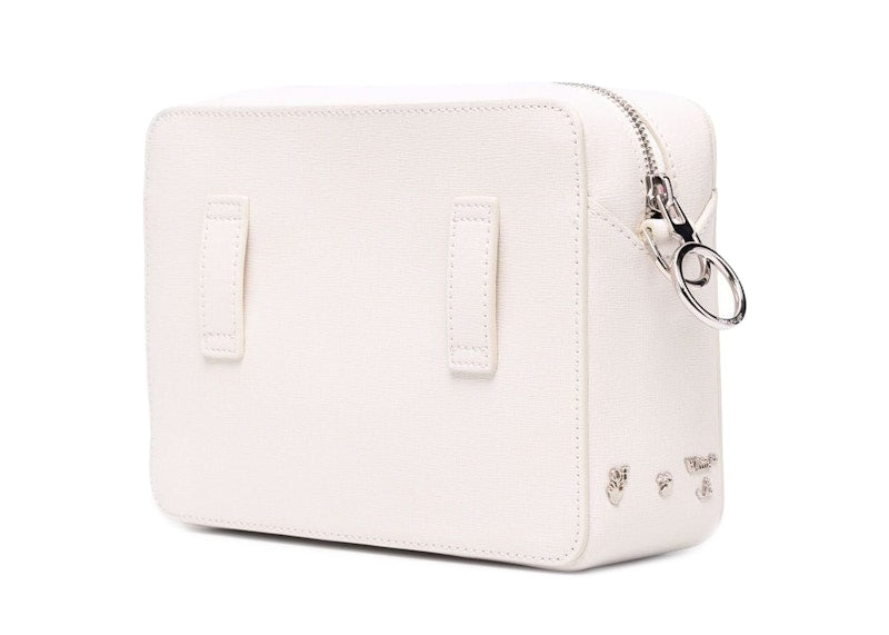 OFF-WHITE Binder Diag Camera Shoulder Bag SS22 White Black Yellow