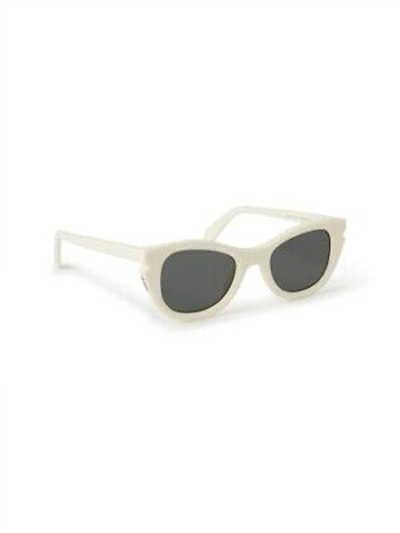 OFF-WHITE Boulder Sunglasses White/Dark Grey (OERI112S24PLA0010107-FR)