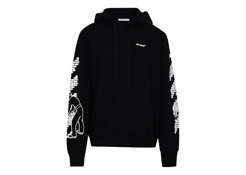 OFF-WHITE Brick Arrows Hoodie Black