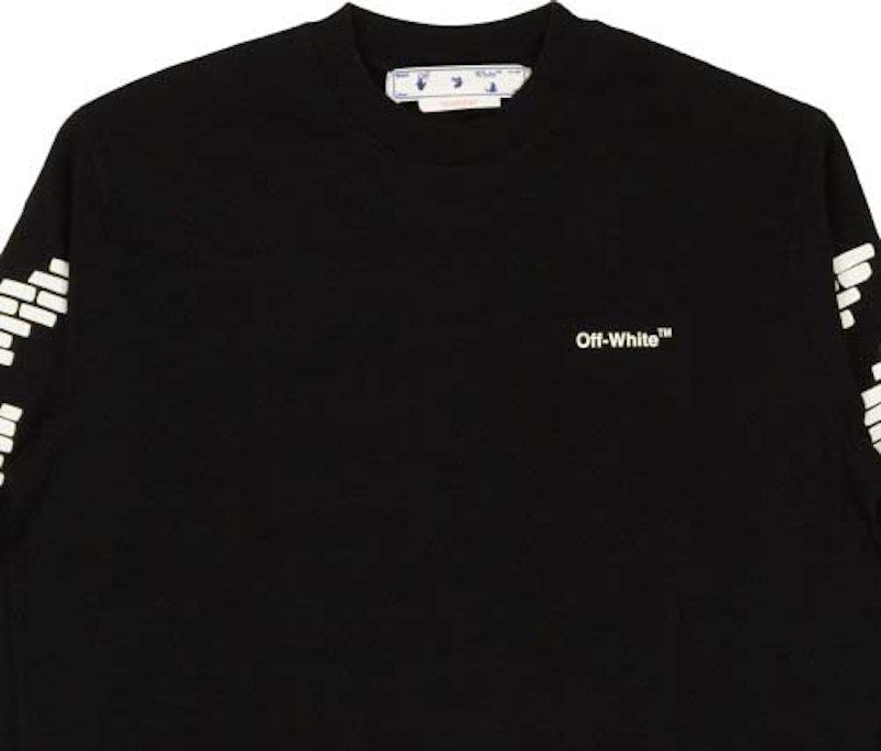 OFF-WHITE Bricks Skate L/S T-Shirt Black/White