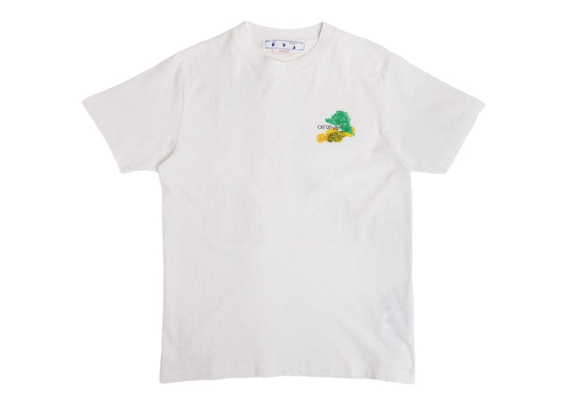 OFF-WHITE Brush Arrows Slim Skate S/S Tee White/Multi