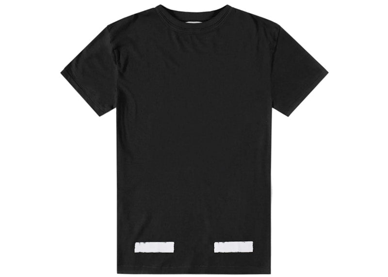 OFF-WHITE Brushed Diag T-shirt Black/White