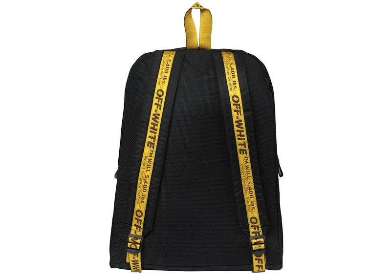 OFF-WHITE "CUT HERE" Backpack Black/White