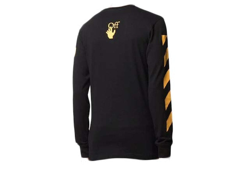 OFF-WHITE Carav Painting L/S Tee Black