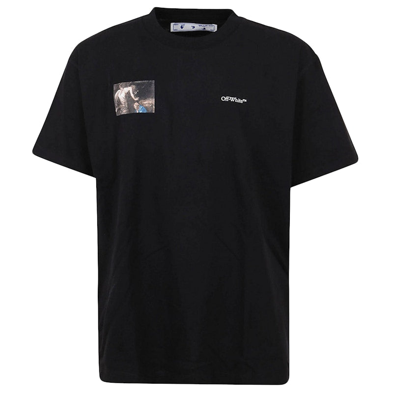 OFF-WHITE Caravaggio Angel S/S Over Tee Black