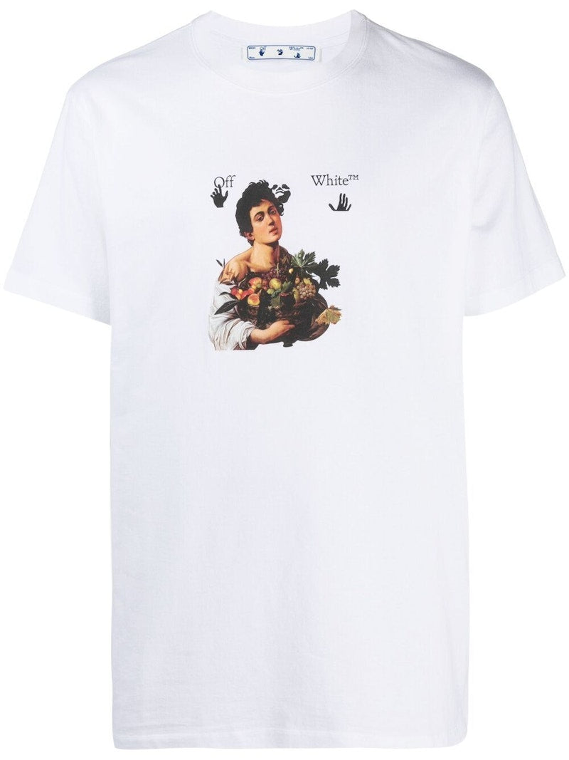 OFF-WHITE Caravaggio Boy T-shirt White/Black