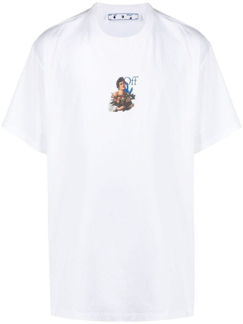 OFF-WHITE Caravaggio Boy T-shirt White/Blue