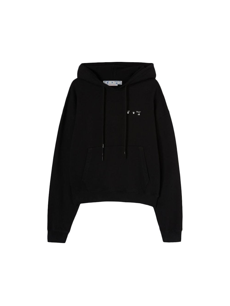 OFF-WHITE Caravaggio Paint Over Hoodie Black
