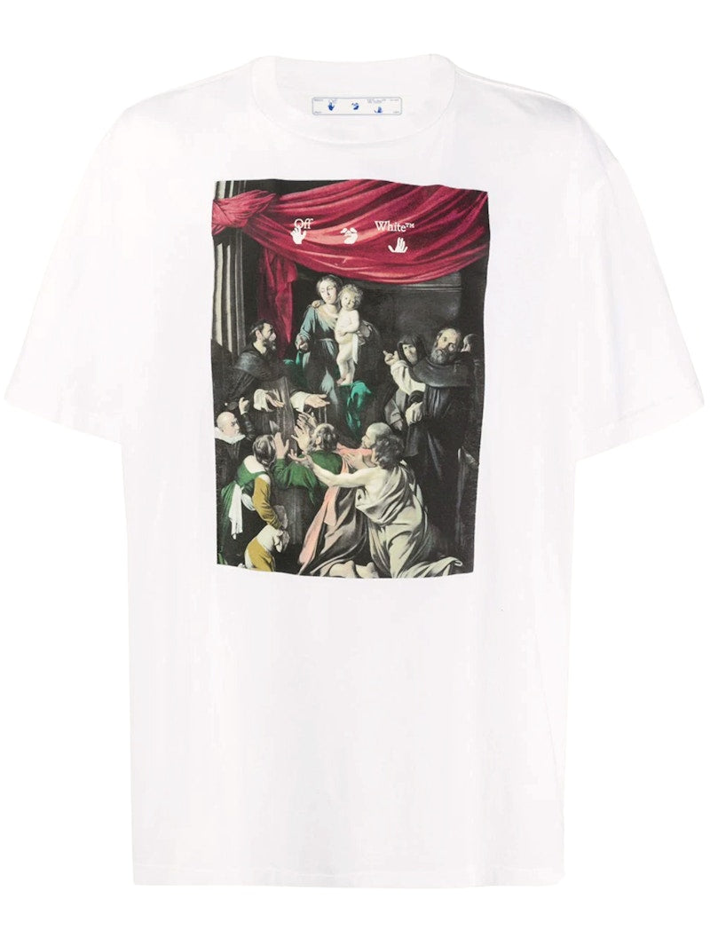 OFF-WHITE Caravaggio Painting Oversized Tee White