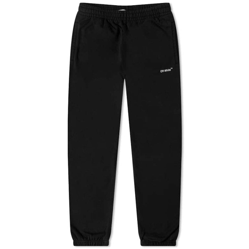 OFF-WHITE Chain Arrow Slim Sweatpants Black