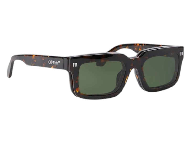 OFF-WHITE Clip On Eyeglasses Havana Green Polarized (OERI130S24PLA0016055-FR)