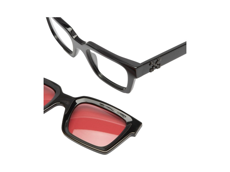 OFF-WHITE Clip On Sunglasses Black (OERI106F23PLA0011025)