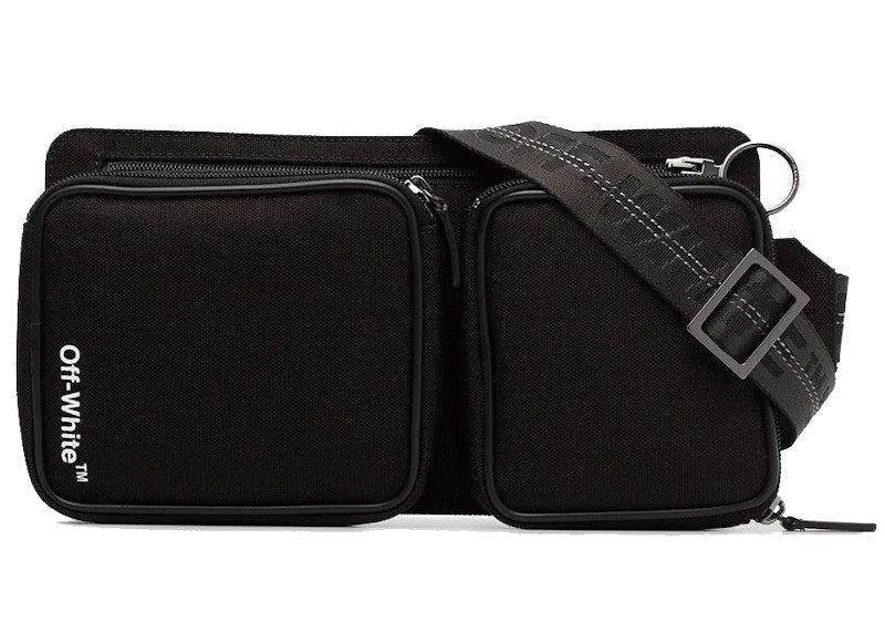 OFF-WHITE Cordura Logo Belt Bag Print Black