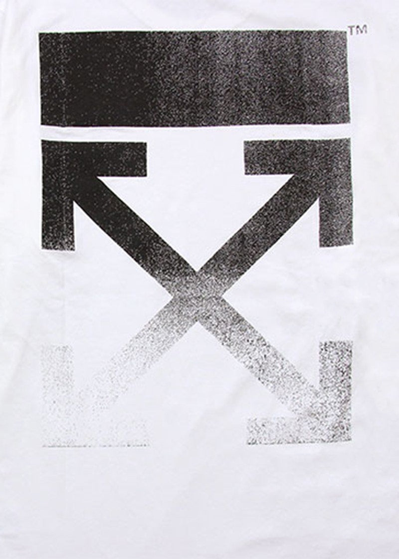 OFF-WHITE Degrade Arrows Long Sleeve T-Shirt White