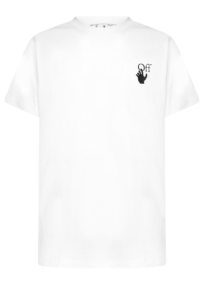 OFF-WHITE Degrade Arrows Short Sleeve T-Shirt White Multi