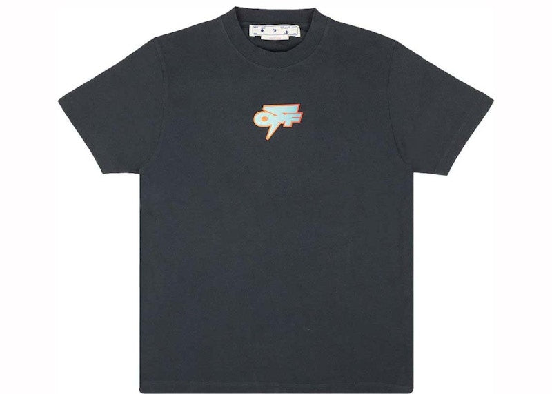 OFF-WHITE Degrade Thund Slim S/S Tee Outerspace Light