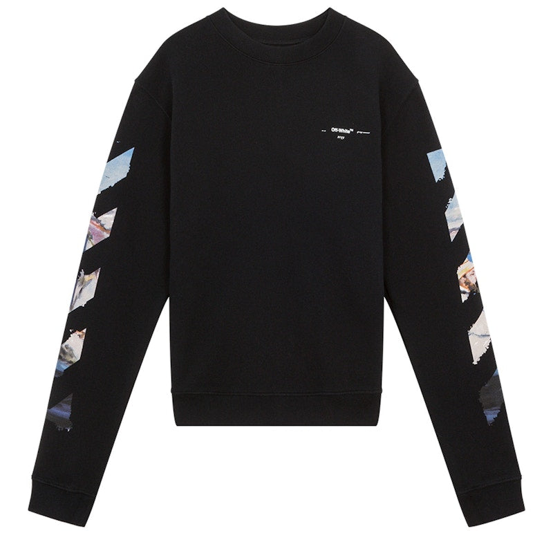 OFF-WHITE Diag Arrows Sweatshirt Black/Multicolor