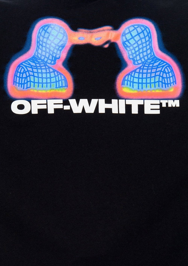 OFF-WHITE Diag Thermo Long Sleeve T-shirt Black/Multicolor