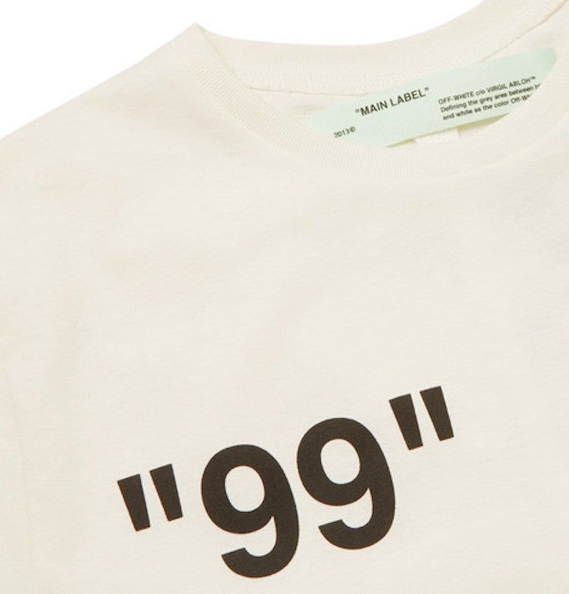 OFF-WHITE Dondi White Print T-shirt Mutlicolor