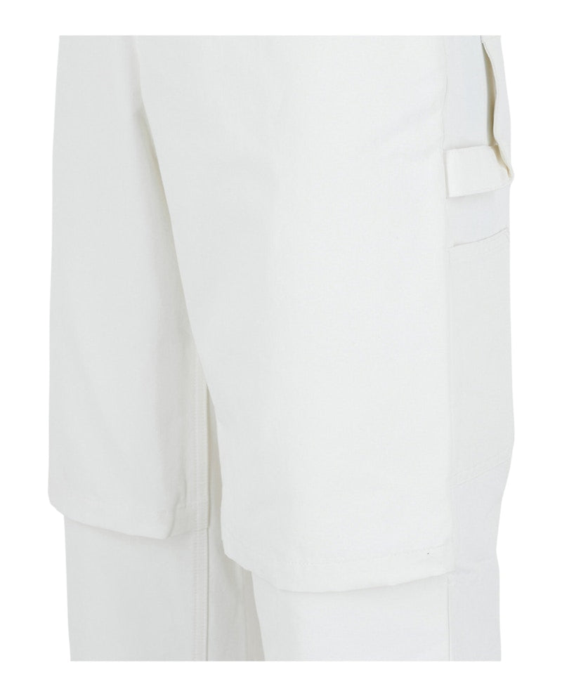 OFF-WHITE Double Layer Carpenter Pants White