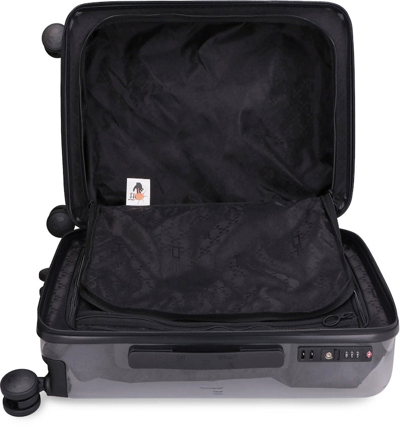 OFF-WHITE "FOR TRAVEL" Quote-Motif Luggage Translucent