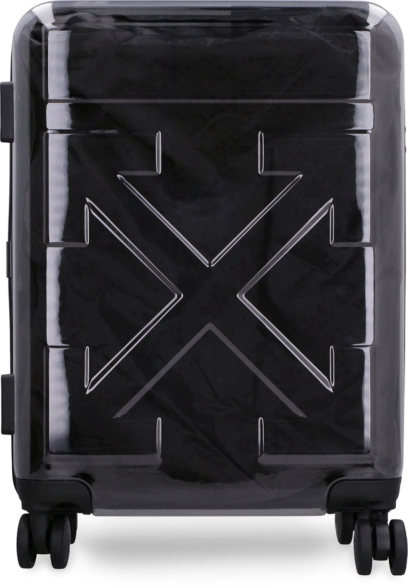 OFF-WHITE "FOR TRAVEL" Quote-Motif Luggage Translucent