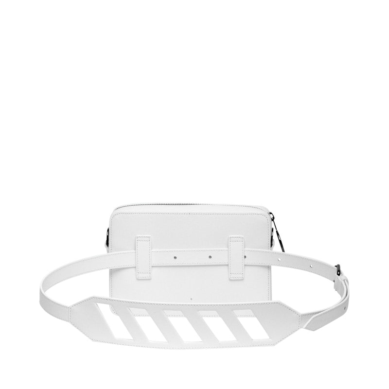 OFF-WHITE Fannypack Diag White Black Yellow