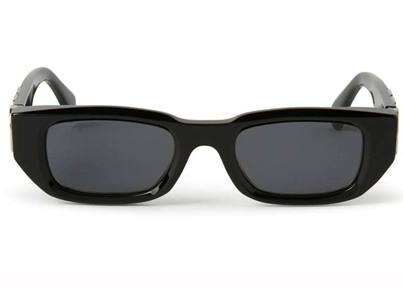 OFF-WHITE Fillmore Square Sunglasses Black/Dark Grey (OERI124S24PLA0011007-FR)