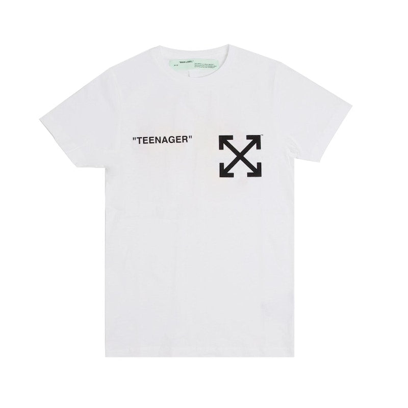 OFF-WHITE Flamed Bart T-shirt White