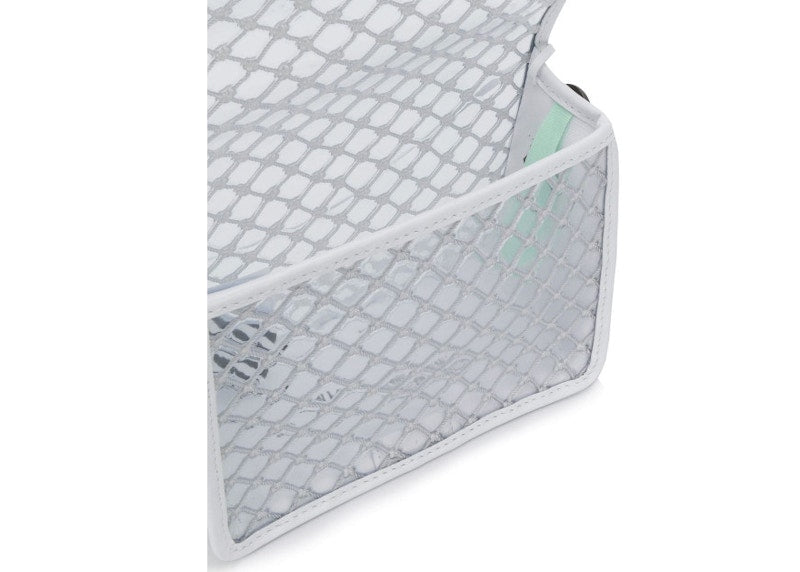OFF-WHITE Flap Bag PVC Net White/Clear