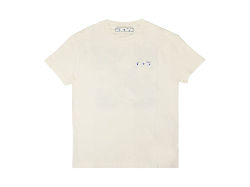 OFF-WHITE Flowers Arrows Reg T-shirt White/Blue