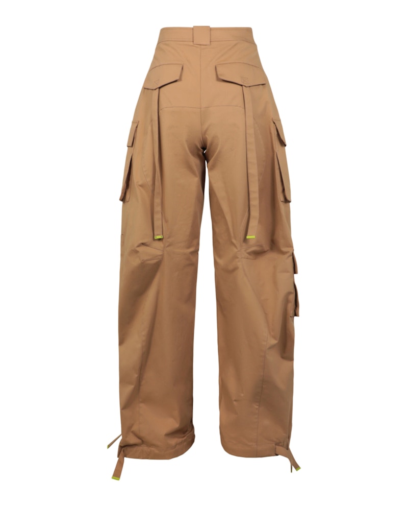 OFF-WHITE Gabardine Cargo Pants Beige