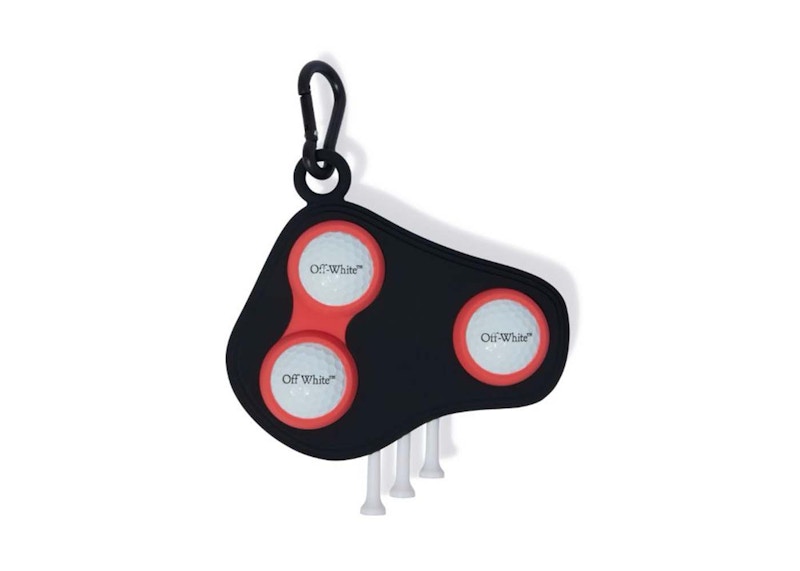 OFF-WHITE Golf Ball Holder Black