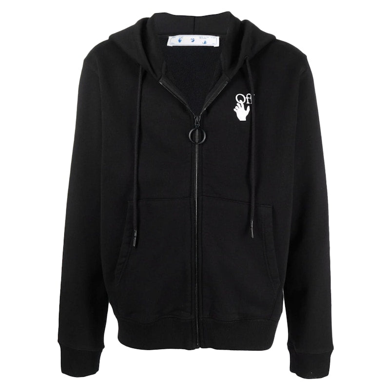 OFF-WHITE Gradient Arrows Hoodie Black