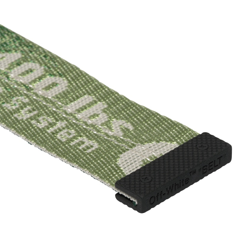 OFF-WHITE Gradient Industrial Belt Forest Green/Light Green