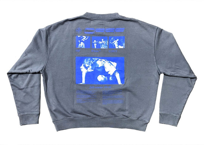 OFF-WHITE Hardcore Caravaggio Crewneck Indigo/Blue