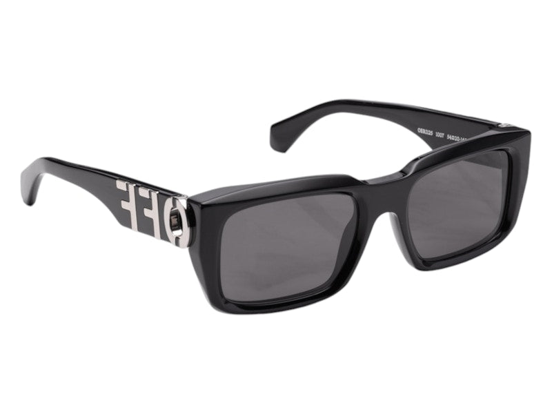 OFF-WHITE Hays Sunglasses Black Dark Grey (OERI125S24PLA0011007-FR)