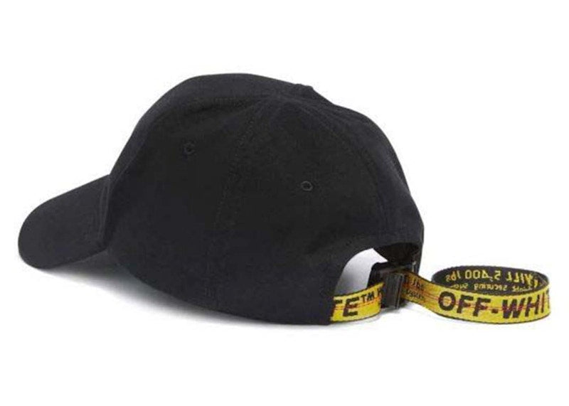 OFF-WHITE Hellvetica Industrial Cap Black/White/Yellow