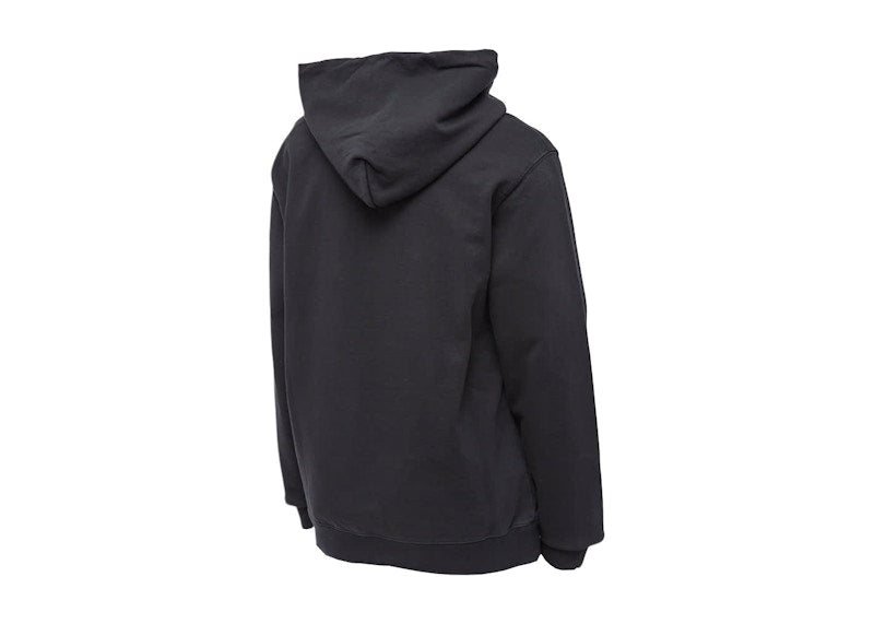 OFF-WHITE Helvetica Slim Hoodie Black