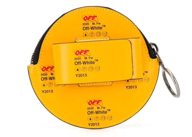 OFF-WHITE Indus YO13 Coin Pouch Yellow