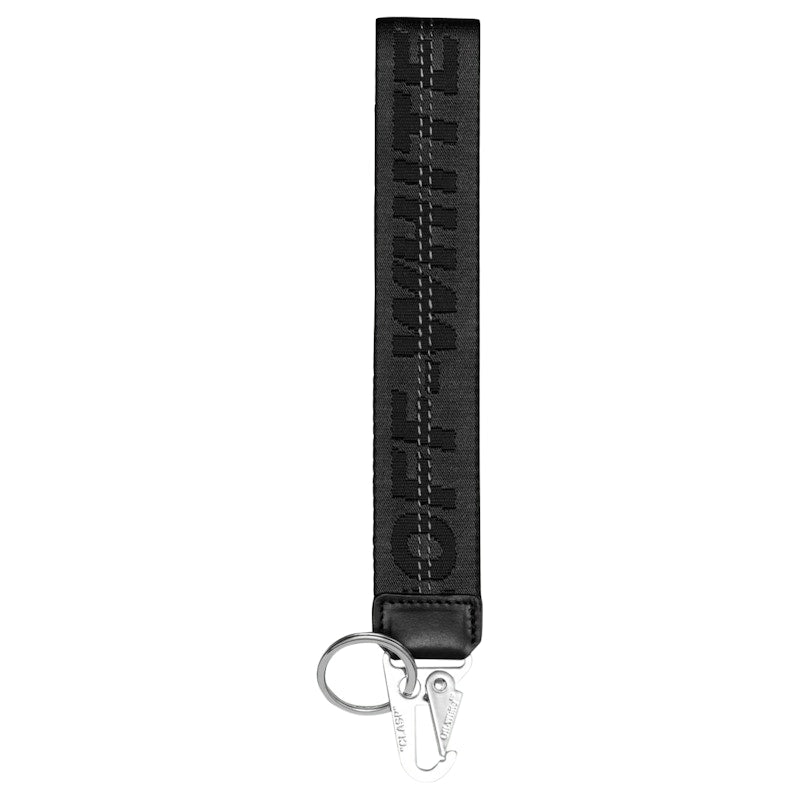 OFF-WHITE Industrial Keychain Black/Dark Grey/Silver