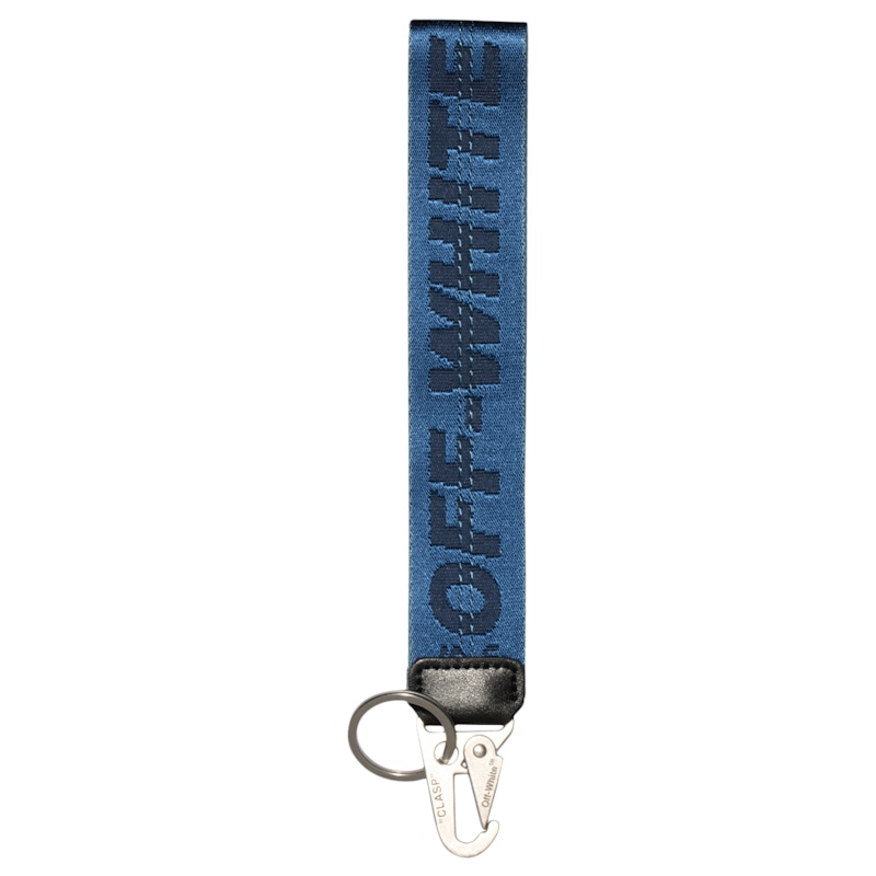 OFF-WHITE Industrial Keychain (SS19) Blue