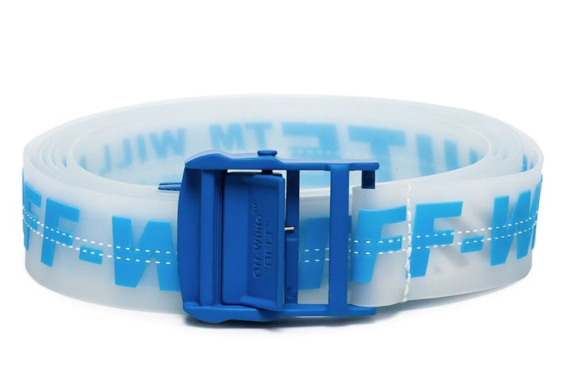 OFF-WHITE Industrial Logo Belt Blue