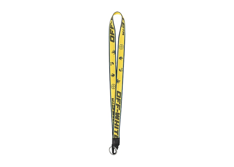 OFF-WHITE Industrial Neck Keychain (SS21) Yellow/Black