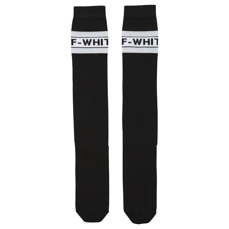 OFF-WHITE Industrial Socks (SS19) Black/White