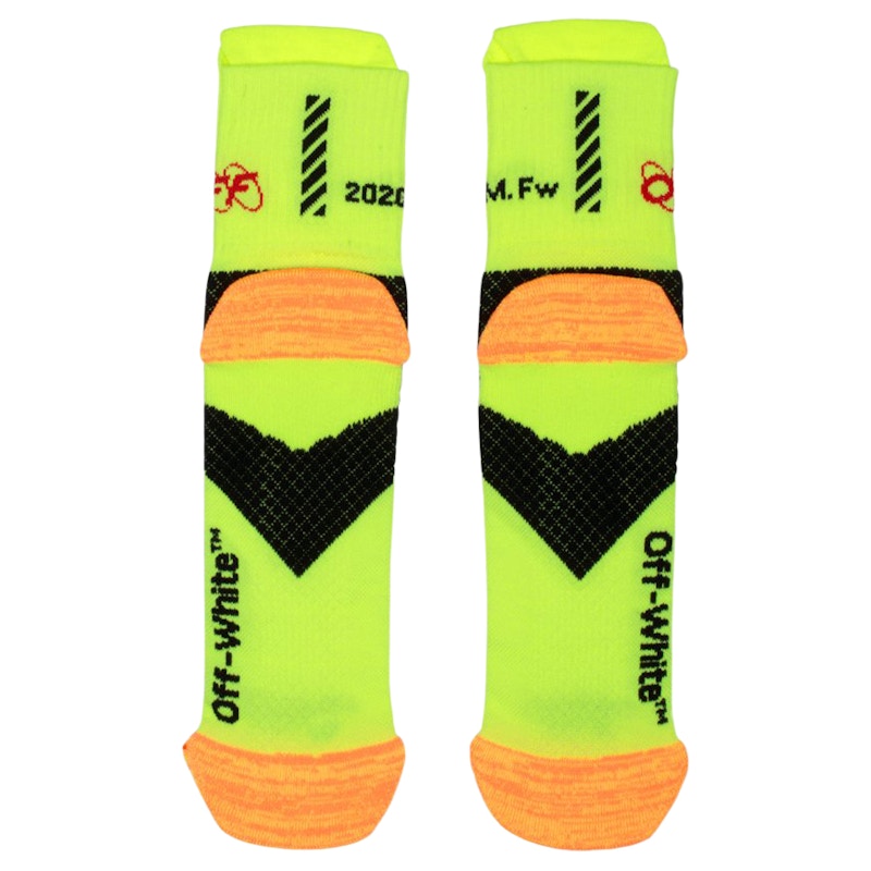 OFF-WHITE Industrial Socks Yellow/Black