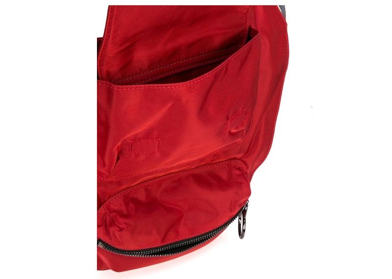 OFF-WHITE Industrial Strap Shoulder Bag Red
