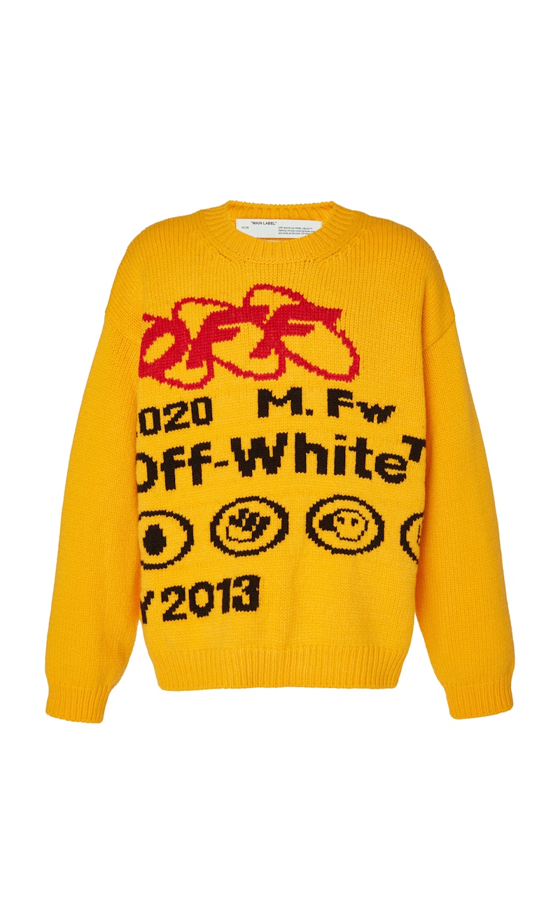 OFF-WHITE Industrial Y013 Sweater Yellow/Black