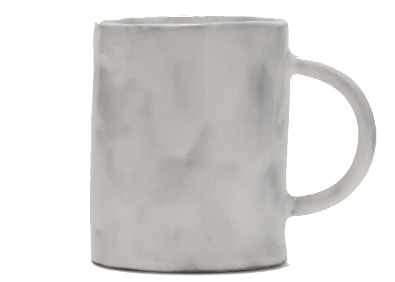 OFF-WHITE Irregular Glossy Taupe Coffee Mug